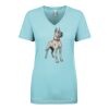 Next Level Ladies' Ideal V-Neck Tee Thumbnail