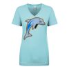 Next Level Ladies' Ideal V-Neck Tee Thumbnail