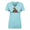 Next Level Ladies' Ideal V-Neck Tee Thumbnail