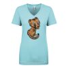 Next Level Ladies' Ideal V-Neck Tee Thumbnail