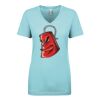 Next Level Ladies' Ideal V-Neck Tee Thumbnail