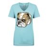 Next Level Ladies' Ideal V-Neck Tee Thumbnail