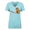 Next Level Ladies' Ideal V-Neck Tee Thumbnail