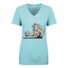 Next Level Ladies' Ideal V-Neck Tee Thumbnail