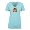 Next Level Ladies' Ideal V-Neck Tee Thumbnail