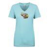 Next Level Ladies' Ideal V-Neck Tee Thumbnail