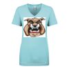 Next Level Ladies' Ideal V-Neck Tee Thumbnail