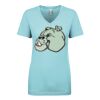 Next Level Ladies' Ideal V-Neck Tee Thumbnail