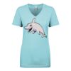 Next Level Ladies' Ideal V-Neck Tee Thumbnail
