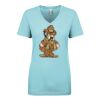 Next Level Ladies' Ideal V-Neck Tee Thumbnail