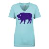 Next Level Ladies' Ideal V-Neck Tee Thumbnail