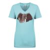 Next Level Ladies' Ideal V-Neck Tee Thumbnail