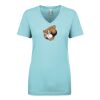Next Level Ladies' Ideal V-Neck Tee Thumbnail