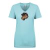 Next Level Ladies' Ideal V-Neck Tee Thumbnail