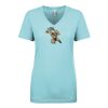 Next Level Ladies' Ideal V-Neck Tee Thumbnail