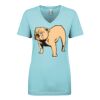 Next Level Ladies' Ideal V-Neck Tee Thumbnail