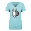 Next Level Ladies' Ideal V-Neck Tee Thumbnail