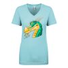 Next Level Ladies' Ideal V-Neck Tee Thumbnail