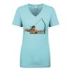 Next Level Ladies' Ideal V-Neck Tee Thumbnail