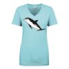 Next Level Ladies' Ideal V-Neck Tee Thumbnail