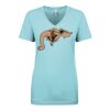 Next Level Ladies' Ideal V-Neck Tee Thumbnail