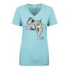 Next Level Ladies' Ideal V-Neck Tee Thumbnail