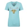 Next Level Ladies' Ideal V-Neck Tee Thumbnail