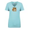 Next Level Ladies' Ideal V-Neck Tee Thumbnail