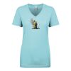 Next Level Ladies' Ideal V-Neck Tee Thumbnail