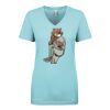Next Level Ladies' Ideal V-Neck Tee Thumbnail