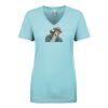 Next Level Ladies' Ideal V-Neck Tee Thumbnail