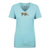 Next Level Ladies' Ideal V-Neck Tee Thumbnail