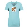 Next Level Ladies' Ideal V-Neck Tee Thumbnail