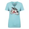 Next Level Ladies' Ideal V-Neck Tee Thumbnail