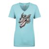 Next Level Ladies' Ideal V-Neck Tee Thumbnail