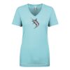 Next Level Ladies' Ideal V-Neck Tee Thumbnail