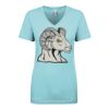 Next Level Ladies' Ideal V-Neck Tee Thumbnail
