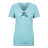 Next Level Ladies' Ideal V-Neck Tee Thumbnail