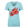 Next Level Ladies' Ideal V-Neck Tee Thumbnail