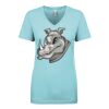 Next Level Ladies' Ideal V-Neck Tee Thumbnail