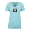 Next Level Ladies' Ideal V-Neck Tee Thumbnail