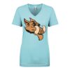 Next Level Ladies' Ideal V-Neck Tee Thumbnail