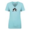 Next Level Ladies' Ideal V-Neck Tee Thumbnail