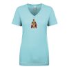 Next Level Ladies' Ideal V-Neck Tee Thumbnail
