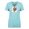 Next Level Ladies' Ideal V-Neck Tee Thumbnail