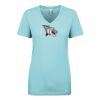 Next Level Ladies' Ideal V-Neck Tee Thumbnail