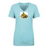 Next Level Ladies' Ideal V-Neck Tee Thumbnail