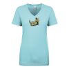 Next Level Ladies' Ideal V-Neck Tee Thumbnail