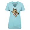 Next Level Ladies' Ideal V-Neck Tee Thumbnail
