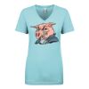 Next Level Ladies' Ideal V-Neck Tee Thumbnail